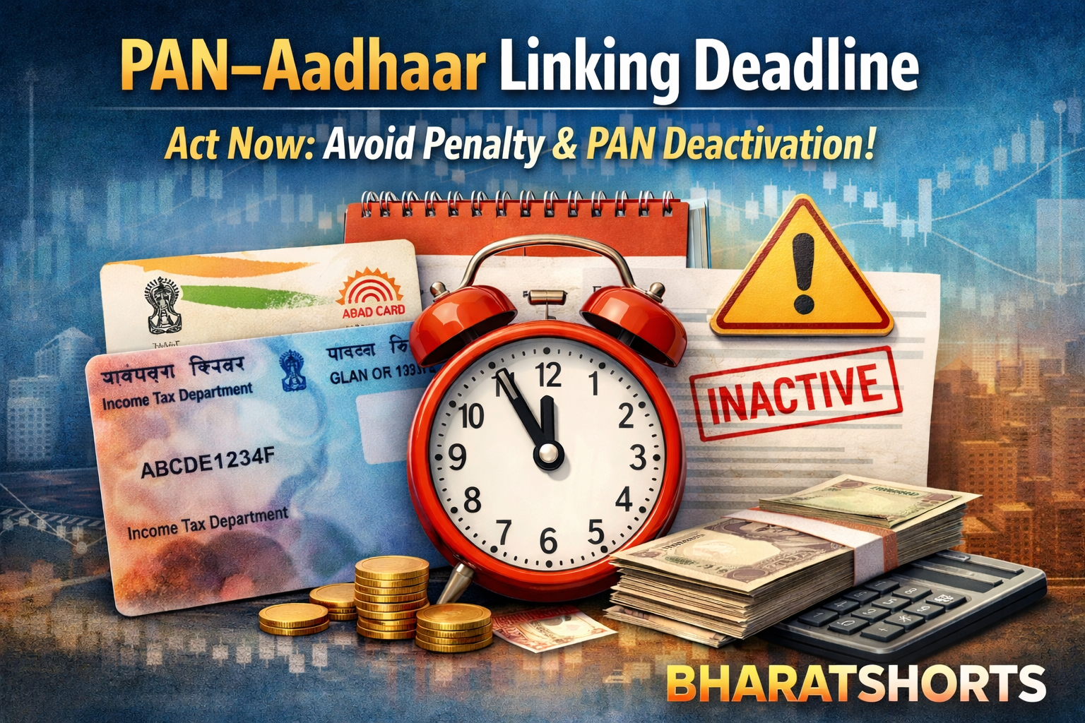 PAN–Aadhaar linking deadline